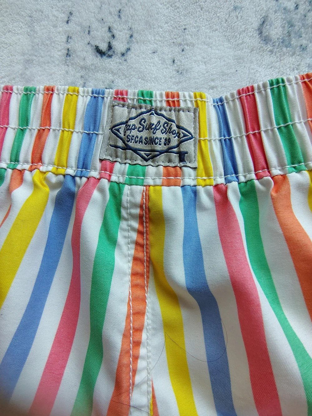 Baby Gap 2T  Multicolor Vertical Stripe Swim Trunks